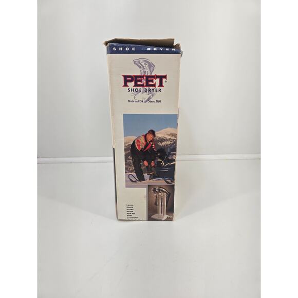 Peet shoe dryer original 2 port white tested works with box - Picture 7 of 8